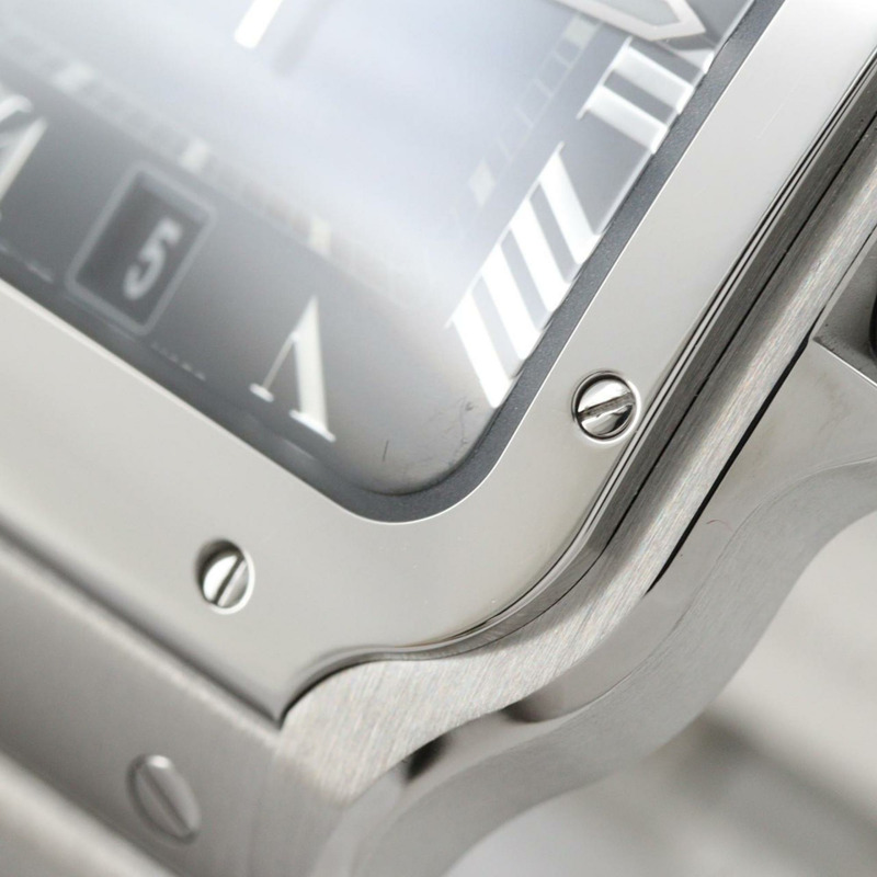 卡地亞 Santos de LM WSSA0030 不鏽鋼自動腕錶-9