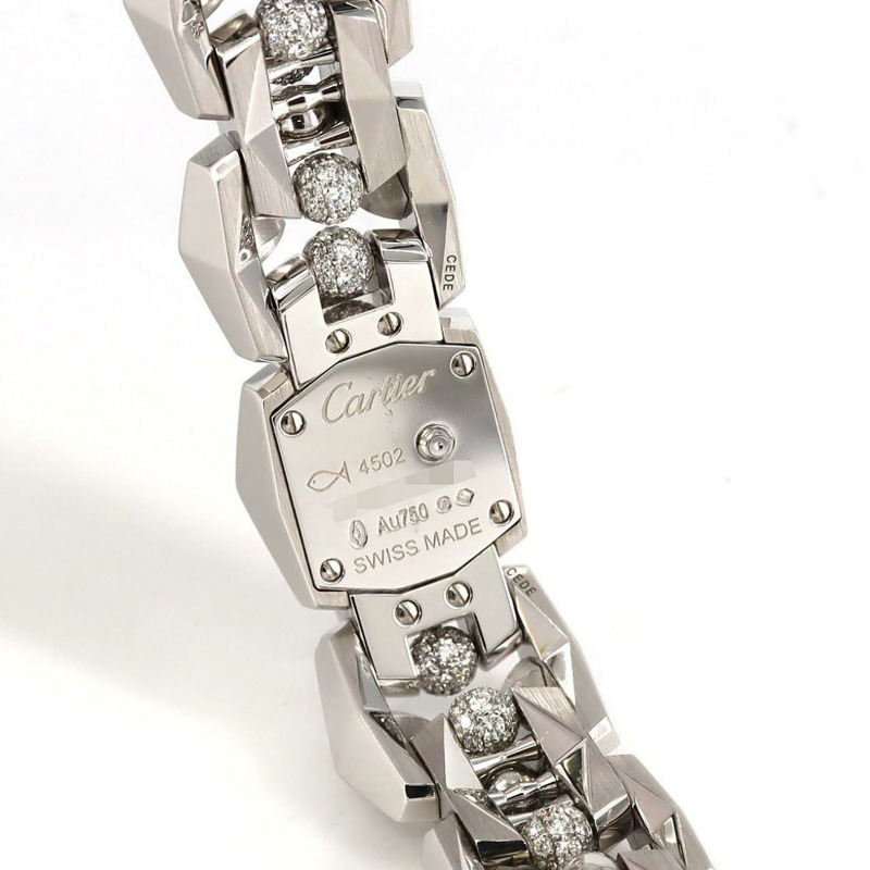 卡地亞 Crush Unlimited 白金腕錶，配手鍊 D WJMB0002 石英錶-3