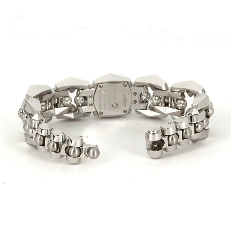 卡地亞 Crush Unlimited 白金腕錶，配手鍊 D WJMB0002 石英錶-4