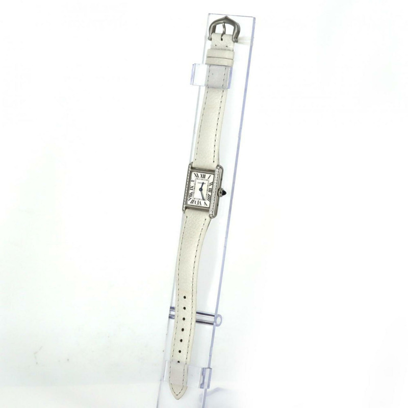 卡地亞 Tank Must SM D W4TA0016 不鏽鋼石英錶-1