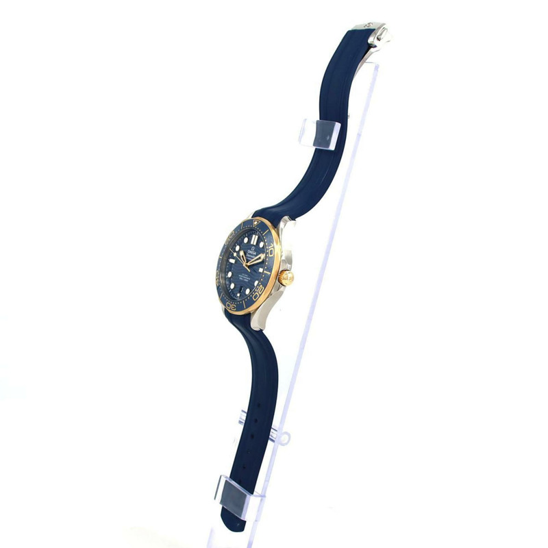 歐米茄海馬系列300公尺潛水錶雙色款 210.22.42.20.03.001 SSxYG 自動腕錶-1