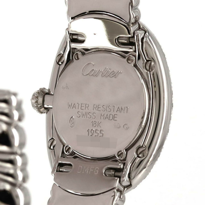 卡地亞 Baignoire WG 2D WB5097L2 石英錶-5