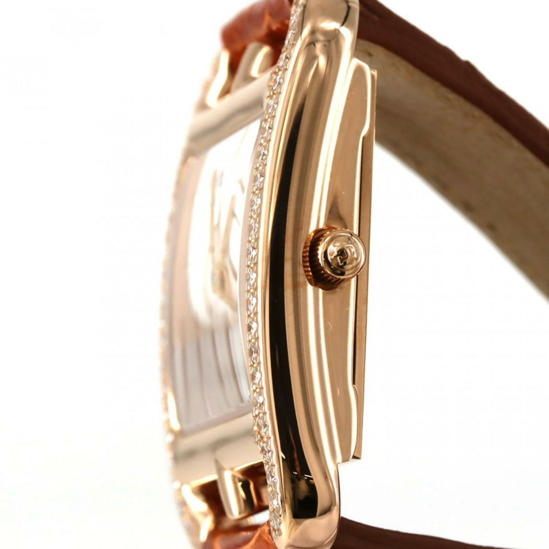 愛馬仕 Cape Cod Chaine d'Ancrejoyer PG D CC1.371 PG/RG 石英手錶-2