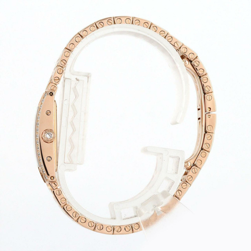 卡地亞 Mini Tank Américaine PG D WB710012 PG/RG 石英腕錶-2