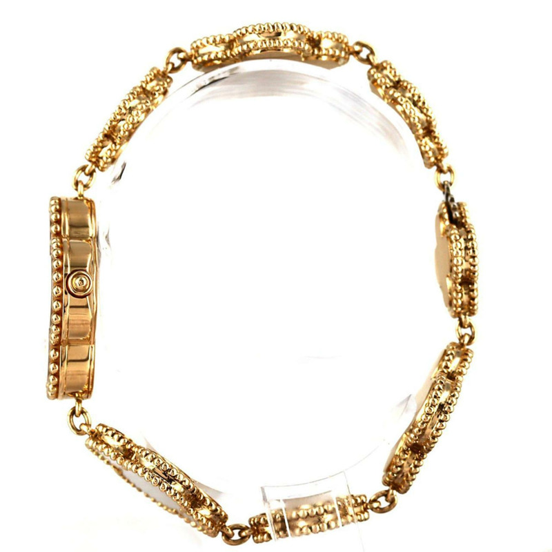 梵克雅寶 Alhambra YG 136674 石英腕錶-2