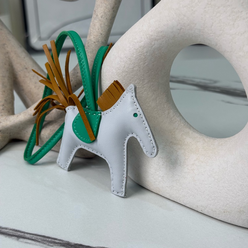 Hermes 小馬🐎吊飾-3