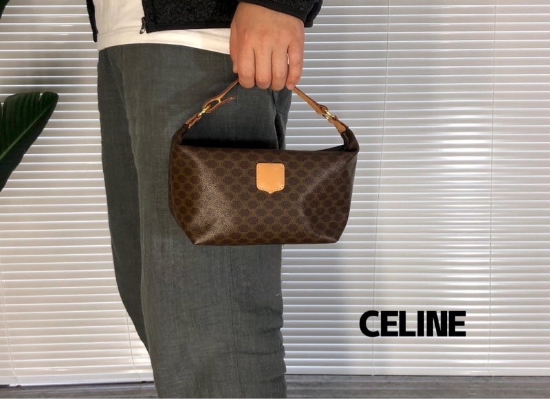 「JL精品代購」9新 Celine 遛狗包/飯盒包-1