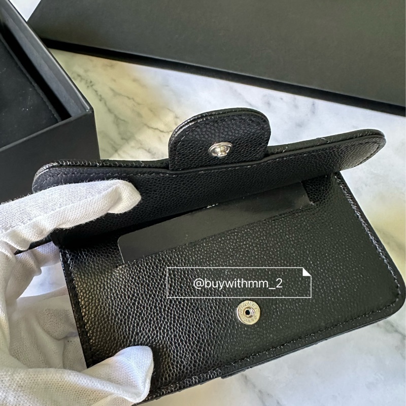 ⭐️賣場有滿額折扣⭐️香奈兒 超超超博 一字拉鏈零錢卡包-4