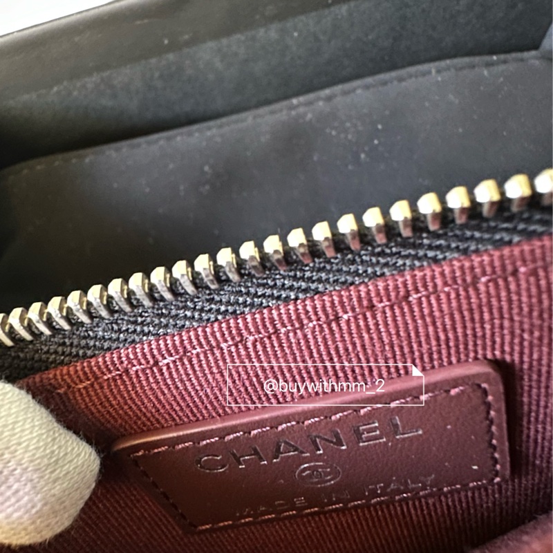 ⭐️賣場有滿額折扣⭐️香奈兒 超超超博 一字拉鏈零錢卡包-8