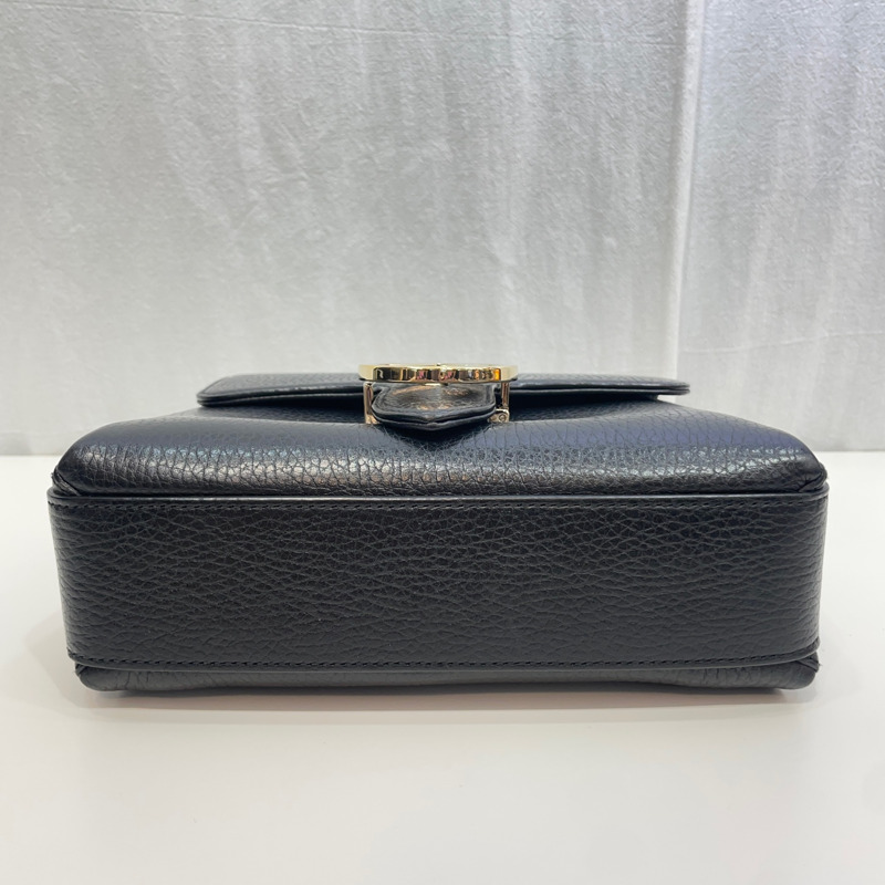 【包稅】GUCCI 互扣鏈條單肩斜背包 607720-7