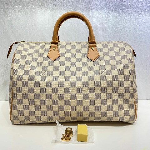 【包稅】LOUIS VUITTON 阿祖爾 Speedy 35