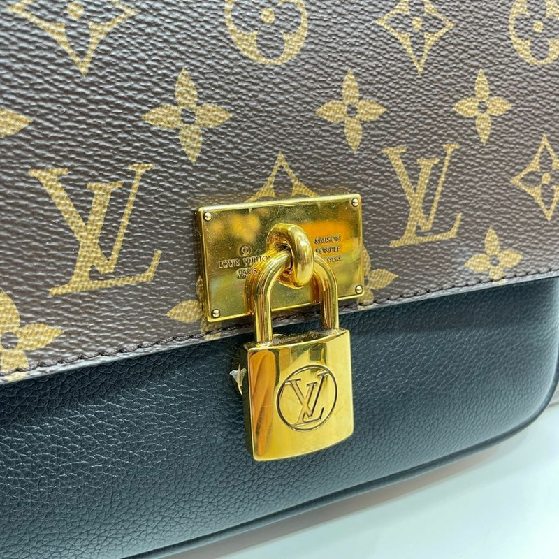 【包稅】LOUIS VUITTON Marnie 字母圖案手提單肩包-2