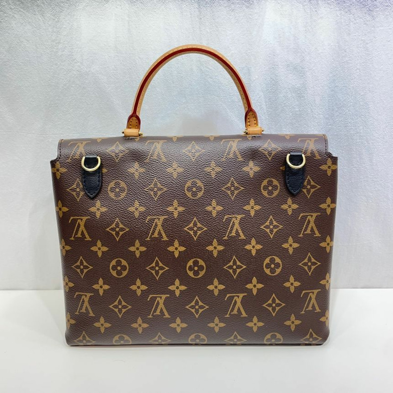 【包稅】LOUIS VUITTON Marnie 字母圖案手提單肩包-5