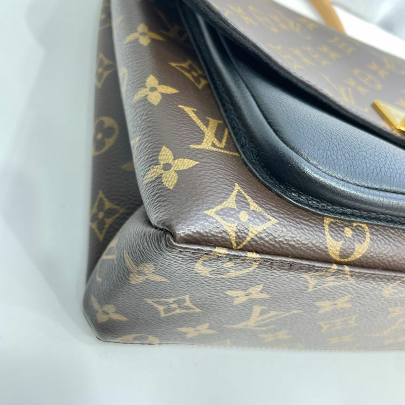 【包稅】LOUIS VUITTON Marnie 字母圖案手提單肩包-6