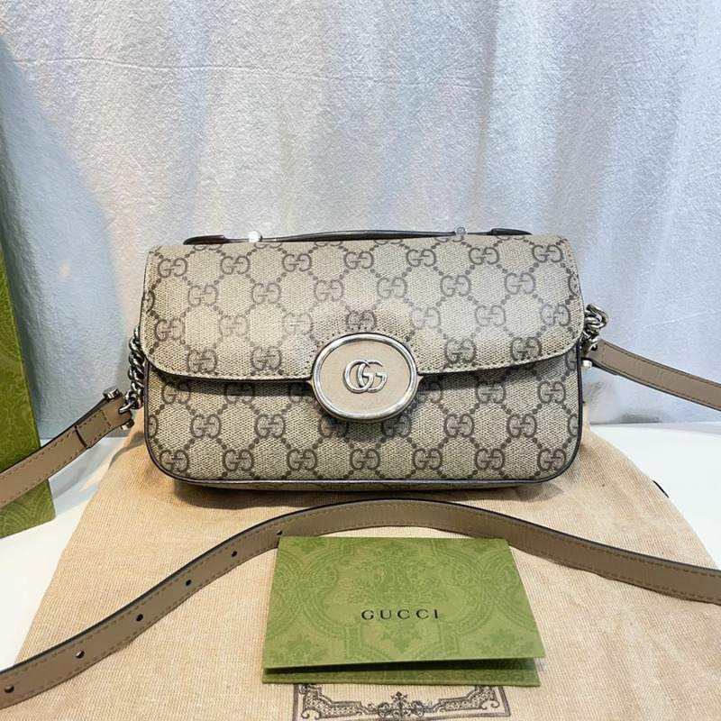 【包稅】GUCCI Petite GG 迷你肩背包 739722-0
