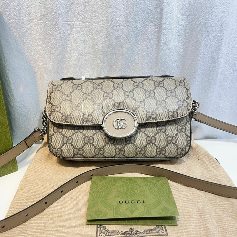 【包稅】GUCCI Petite GG 迷你肩背包 739722-1