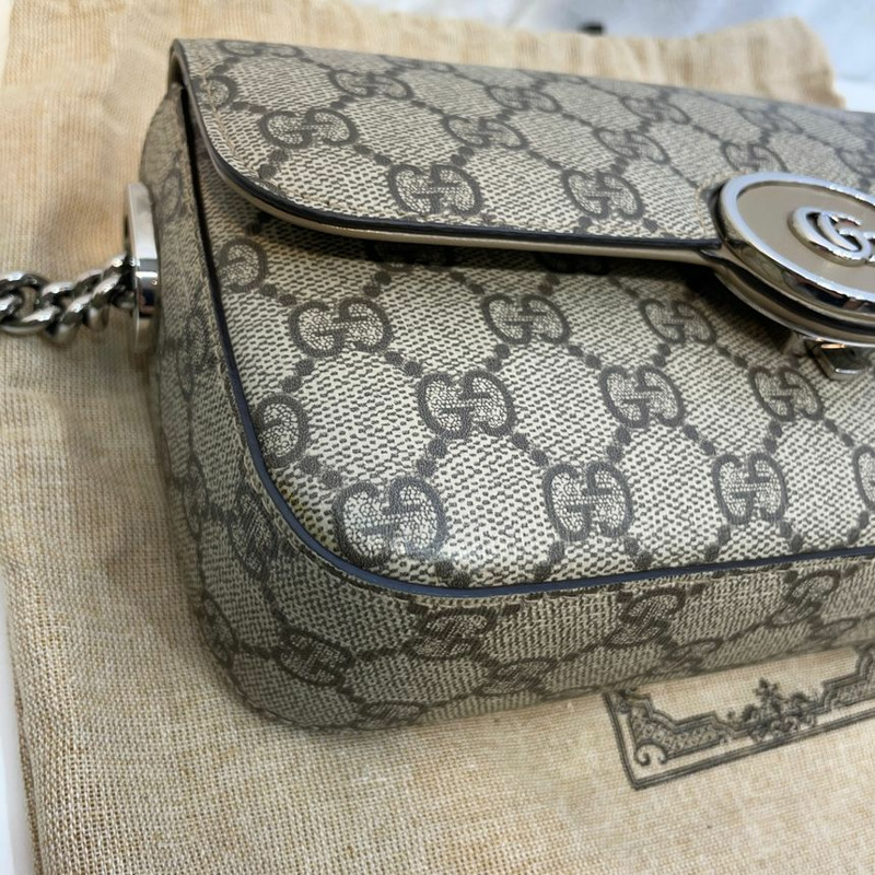 【包稅】GUCCI Petite GG 迷你肩背包 739722-5