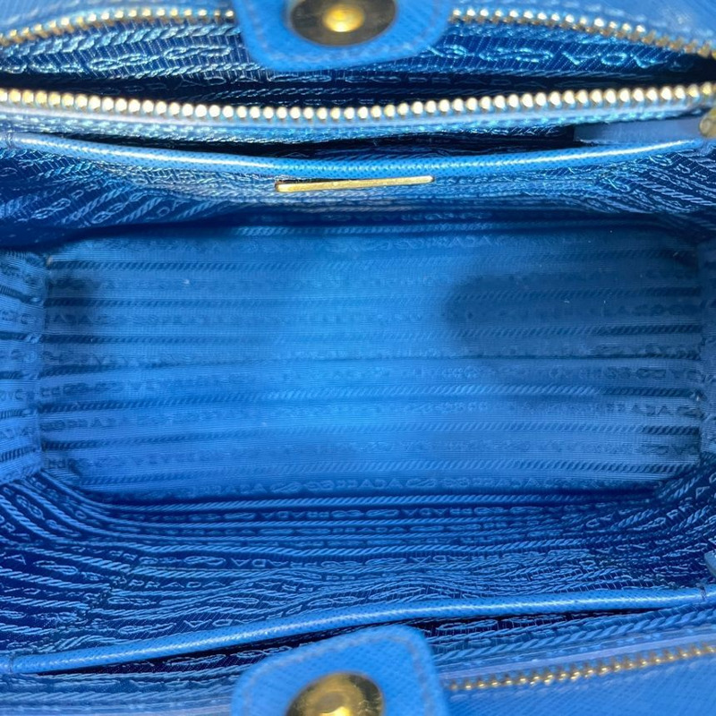 【包稅】PRADA B2411M Saffiano Lux 木瓜色手提單肩包-4