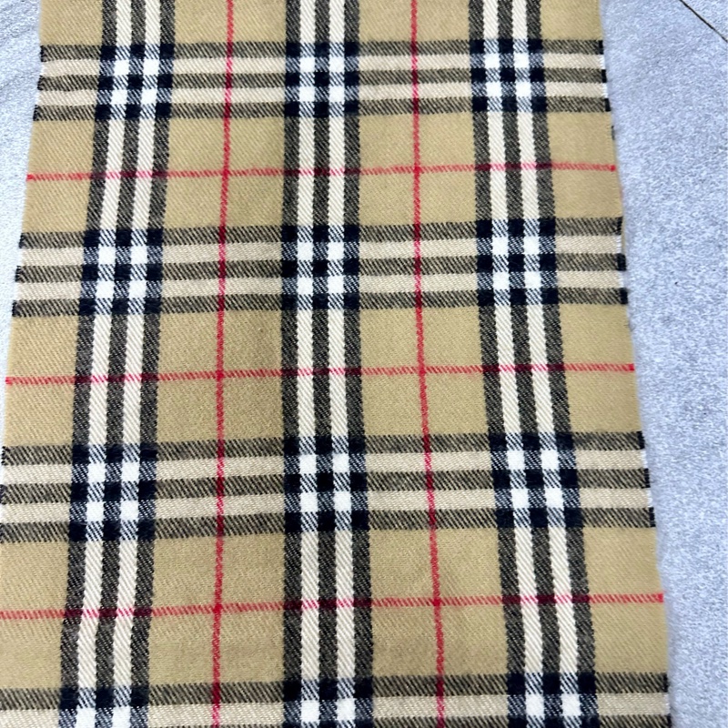 BURBERRY經典格紋羔羊毛圍巾✨-11