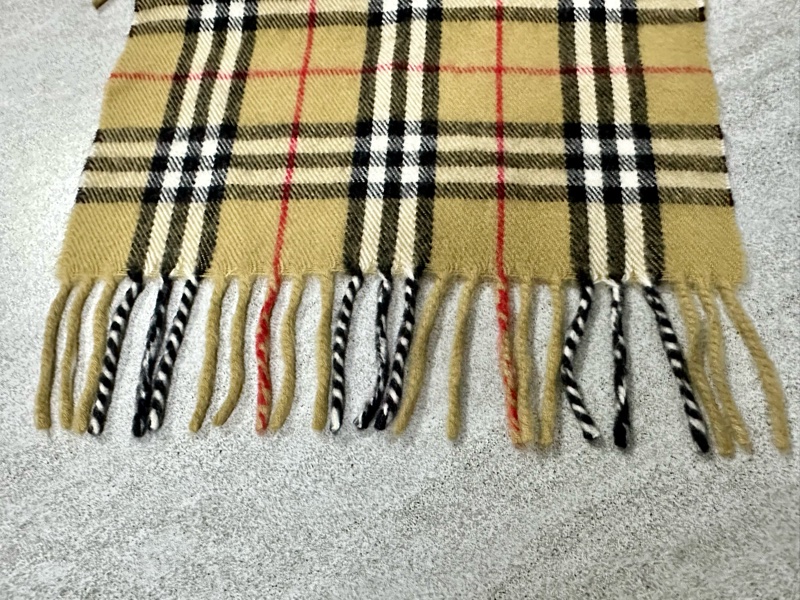 BURBERRY經典格紋羔羊毛圍巾✨-14
