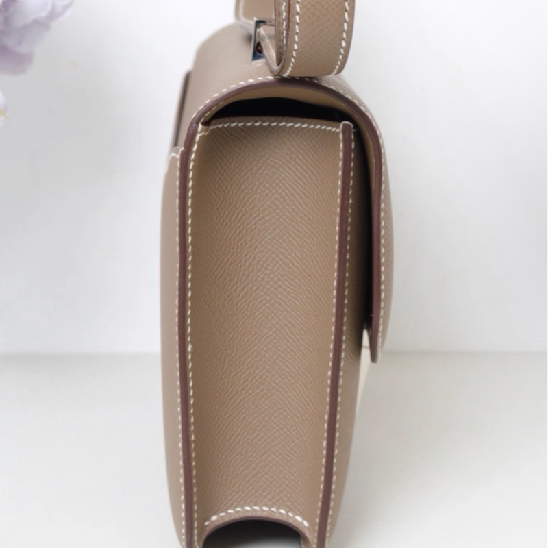 愛馬仕 Hermes Constance 24 康康大象灰銀扣包 B刻 盒子 塵袋-2