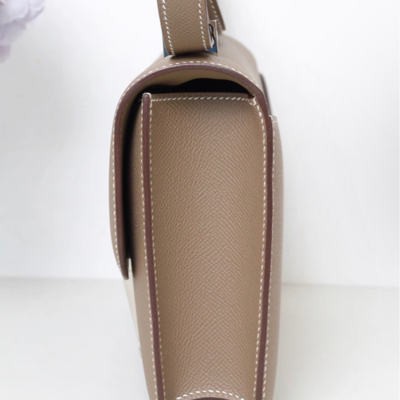 愛馬仕 Hermes Constance 24 康康大象灰銀扣包 B刻 盒子 塵袋-3