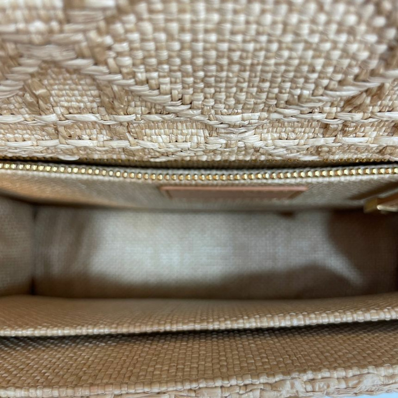 【包稅】DIOR Montaine 30 Cannage 拉菲草天然肩背包-3