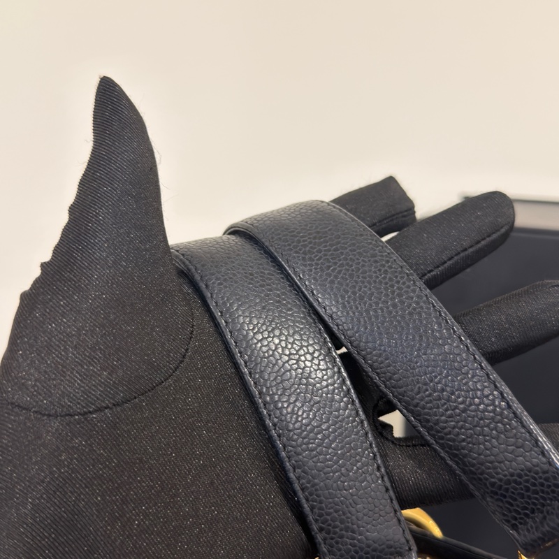 🉑肩背 #荔枝皮 #超甜價💰 香奈兒gst黑金托特包 中號-15