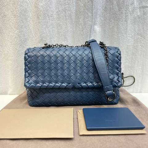 【包稅】BOTTEGA VENETA 網眼奧林匹亞單肩包（附鏡子）