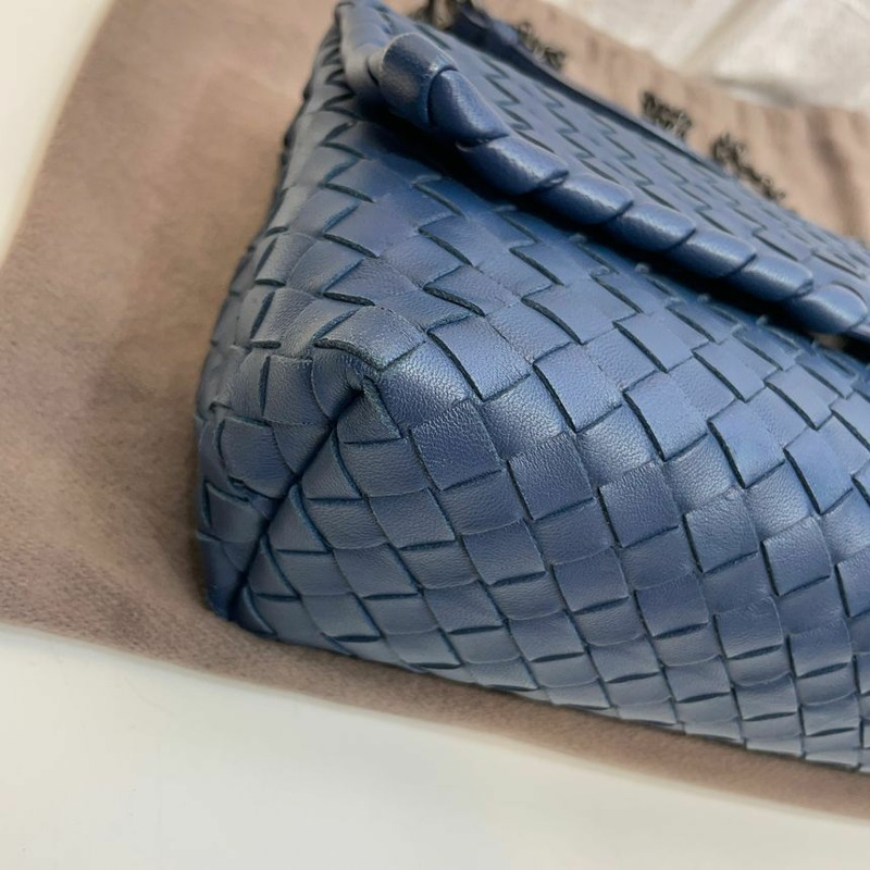 【包稅】BOTTEGA VENETA 網眼奧林匹亞單肩包（附鏡子）-5