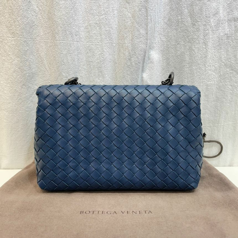 【包稅】BOTTEGA VENETA 網眼奧林匹亞單肩包（附鏡子）-7