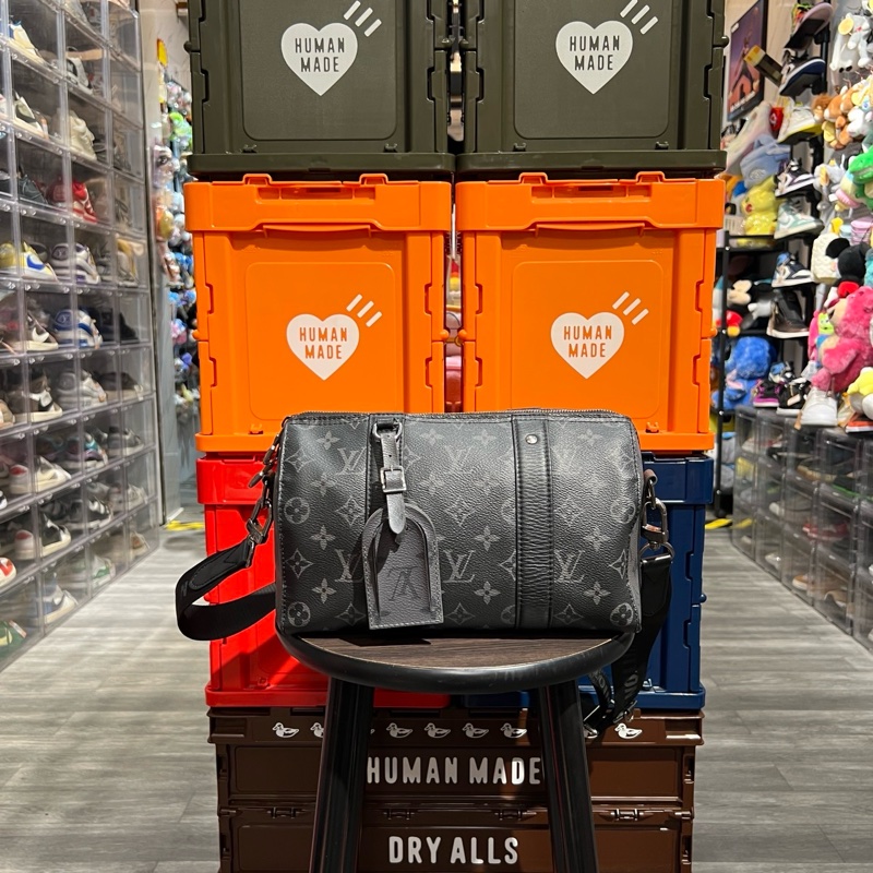 Lv city keepall 老花斜挎包-0