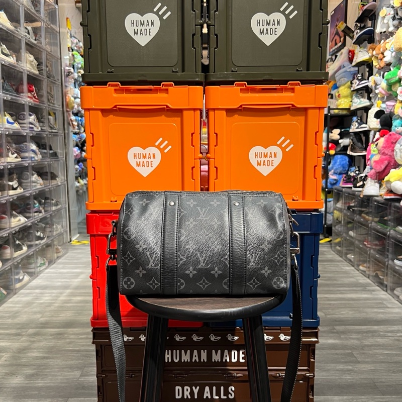 Lv city keepall 老花斜挎包-1