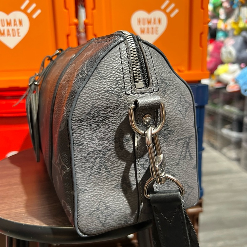 Lv city keepall 老花斜挎包-3