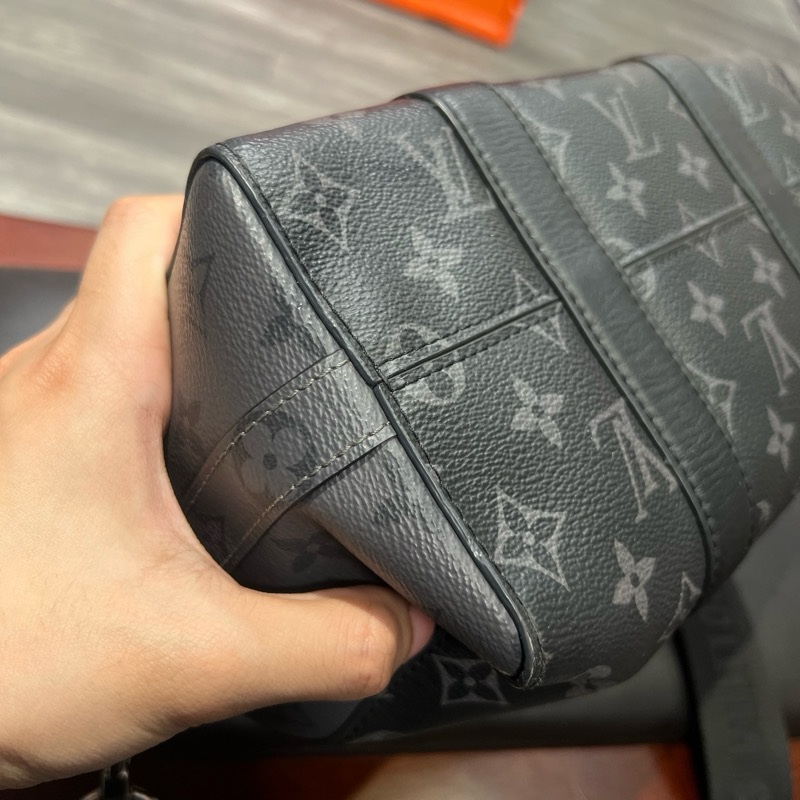 Lv city keepall 老花斜挎包-11