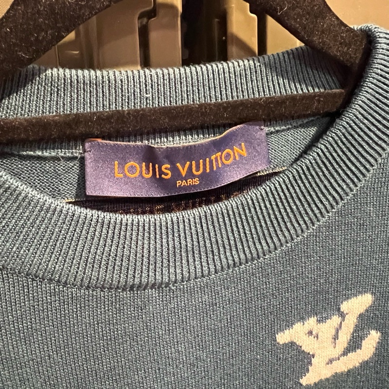 Lv 人像logo短袖 Os/xs-2