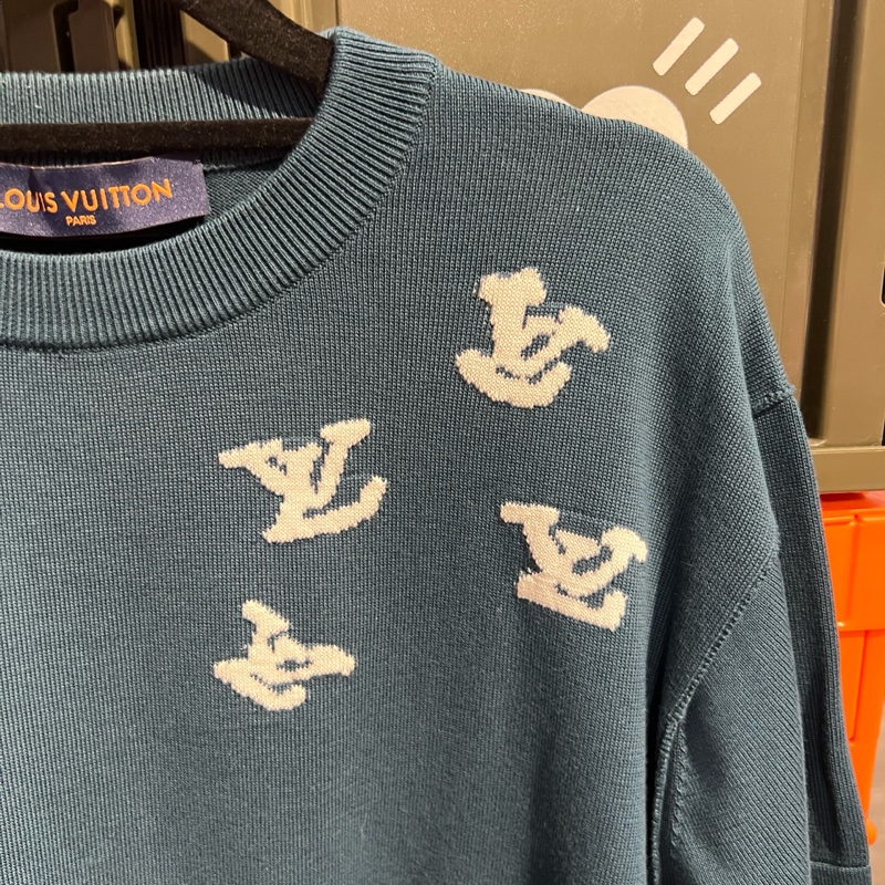 Lv 人像logo短袖 Os/xs-4