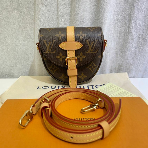 【包稅】LOUIS VUITTON Monogram Micro Chantilly 斜背包 M46643