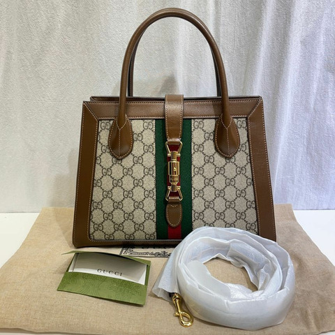 【包稅】GUCCI Jackie 1961 中型手提包/單肩包 649016