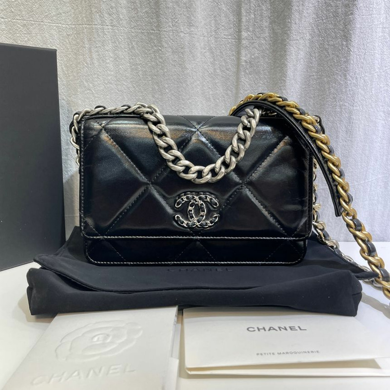 【包稅】CHANEL AP0957 19 WOC 鏈條斜背包帶晶片-0