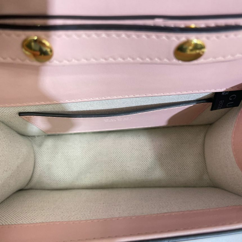 【包稅】GUCCI Matelassé 小號手提單肩包 724499-4