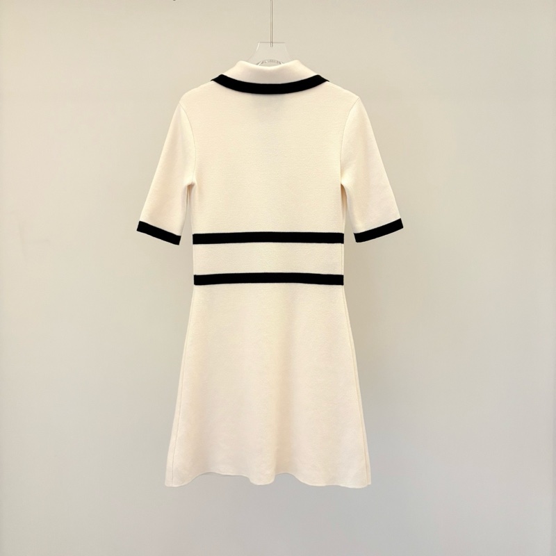 99新/Gucci/古馳Polo領短袖連衣裙/尺碼XXS-9