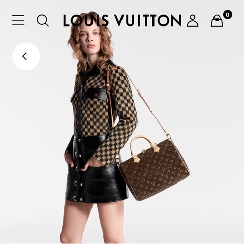 Louis Vuitton LV speedy 30 背帶款