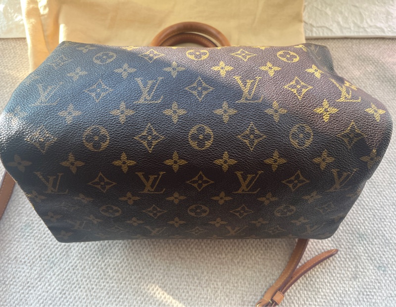 Louis Vuitton LV speedy 30 背帶款-6