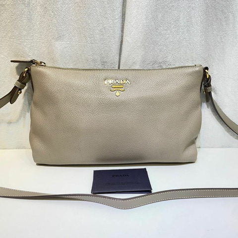 【包稅】PRADA Vitello Daino 斜背包 1BH050