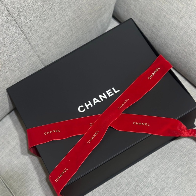 全新全配 Chanel mini tote 牛皮-10