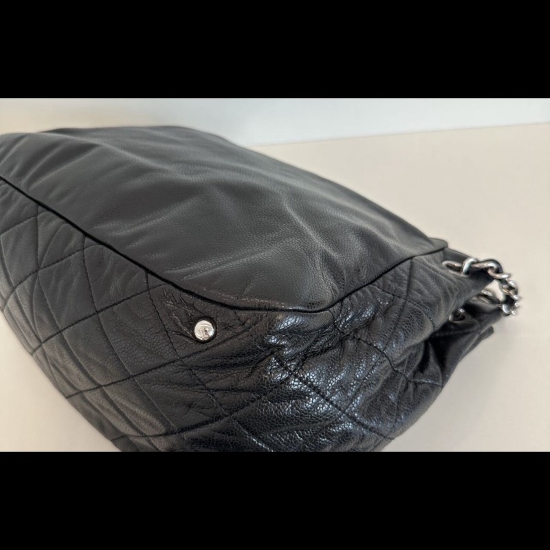 CHANEL 98新側背斜挎浮雕雙C機場包-2