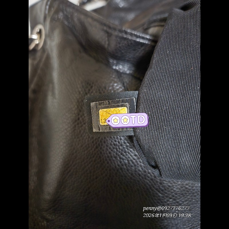 CHANEL 98新2way單肩側背/流浪背/浮雕雙C銀色皮穿鏈機場包-4