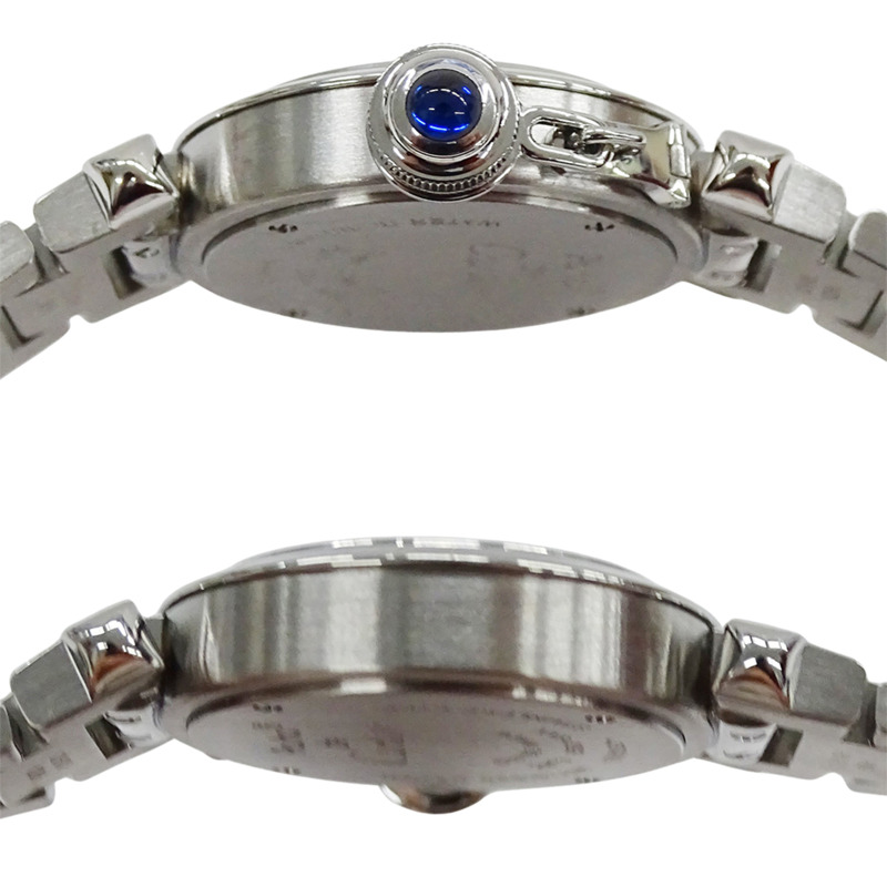 卡地亞 Miss Pasha 女士石英腕錶，QZ 不鏽鋼材質，型號 W3140007，銀色，圓形，拋光。-2