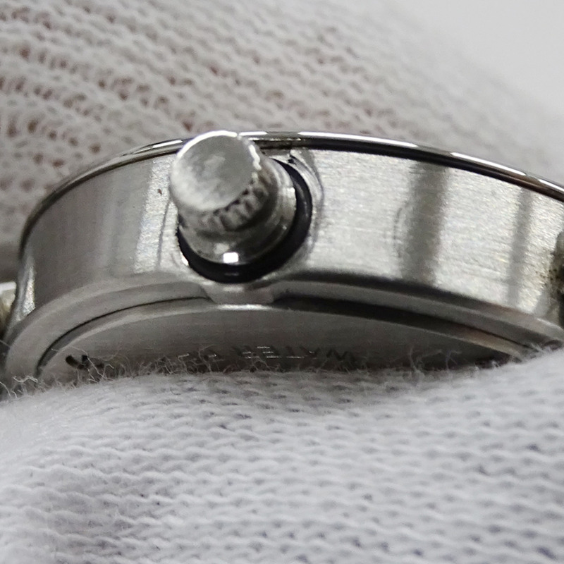 卡地亞 Miss Pasha 女士石英腕錶，QZ 不鏽鋼材質，型號 W3140007，銀色，圓形，拋光。-9